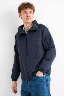 Jacket with hood - water-repellent