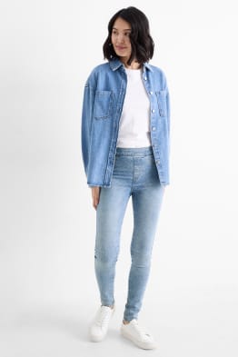 Lot de 2 - jegging jeans - mid waist
