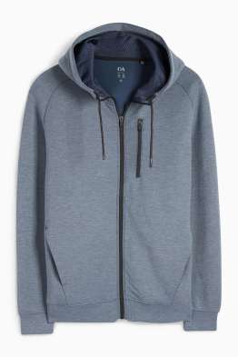 Sportvest met capuchon