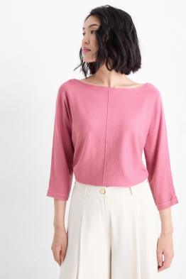 Fine knit jumper