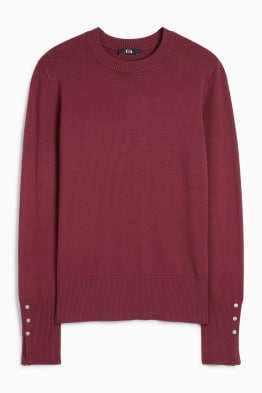 Feinstrick-Pullover