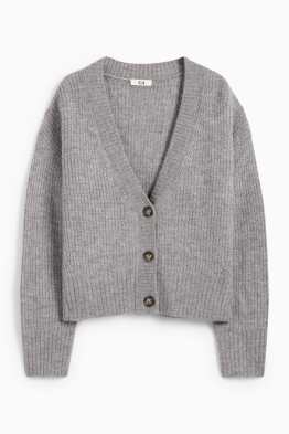 Cardigan - ribbed