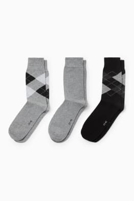 Multipack 3er - Socken - kariert