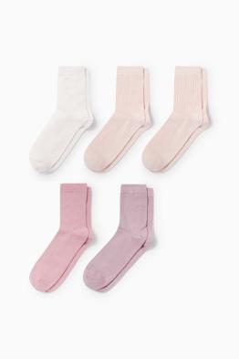 Multipack 5er - Socken - gerippt