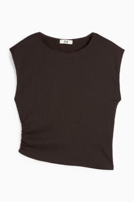 Crop Top - strukturiert
