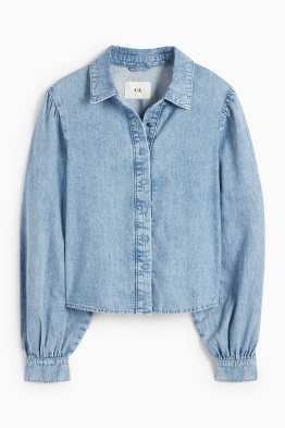 Jeansbluse