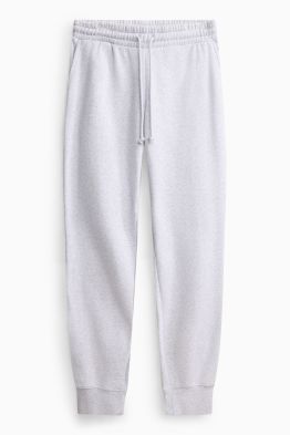 Pantalon De Jogging Femme C&A - Molleton Doux - Poches Latérales - Bordures Côtelées - Coupe Cheville