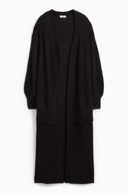 Cardigan lungo - a coste