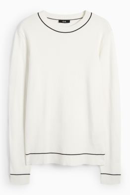 Feinstrick-Pullover