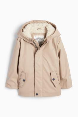 Waschbär - Jacke mit Kapuze - wasserdicht