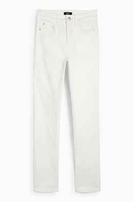 Pantalon - high waist - slim fit
