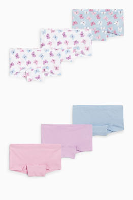Multipack 6er - Schmetterling - Boxershorts