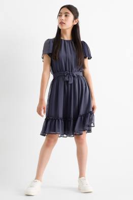 Chiffon-Kleid