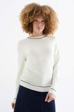 Feinstrick-Pullover