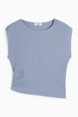 Crop Top - strukturiert
