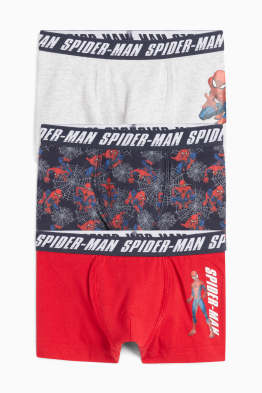 Multipack 3er - Spider-Man - Boxershorts