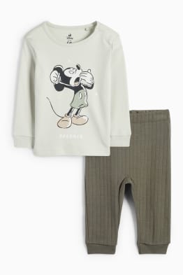 Mickey Mouse - pijama bebeluși - 2 piese
