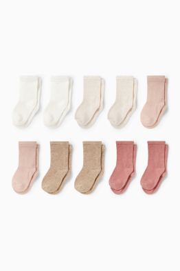 Lot de 10 - chaussettes bébé