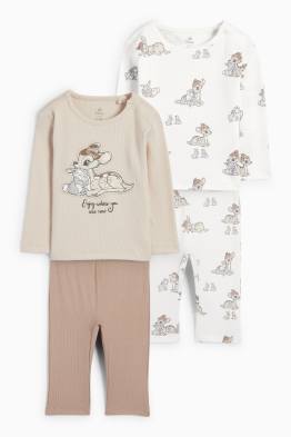 Multipack 2 buc. - Bambi - pijama bebeluși - 4 piese