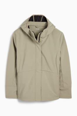 Geacă softshell cu glugă - rezistentă la apă - 4 Way Stretch
