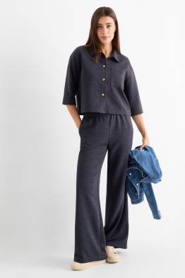 Joggingbroek - met structuur