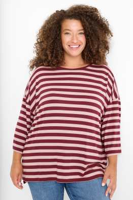 T-Shirt - Regular Fit - gestreift