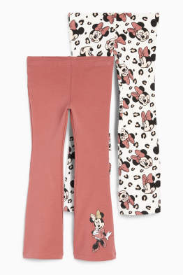 Confezione da 2 - leggings termici svasati - Minnie