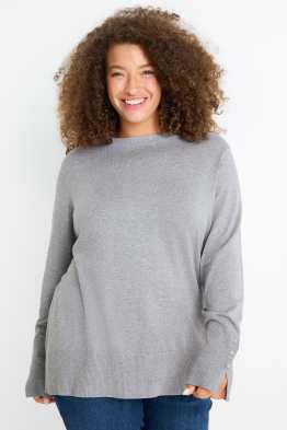 Feinstrick-Pullover