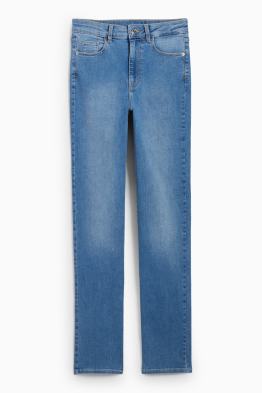 Straight jeans - high waist - LYCRA®