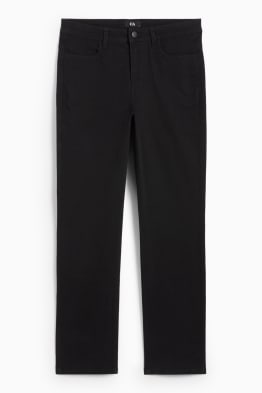 Pantaloni di stoffa - vita alta - slim fit