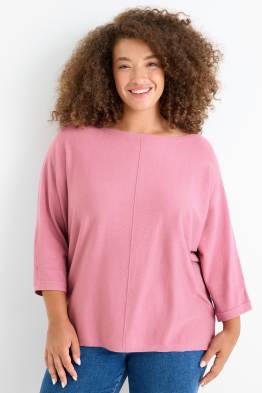Pull en maille - manches courtes