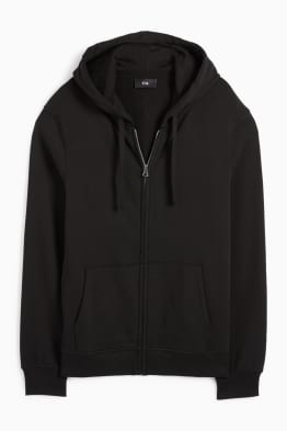 Rozpinana bluza z kapturem