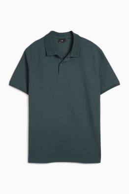 Strick-Poloshirt - Regular Fit - strukturiert