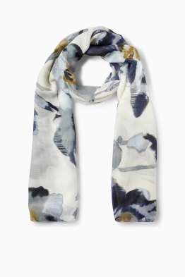 Foulard - à fleurs
