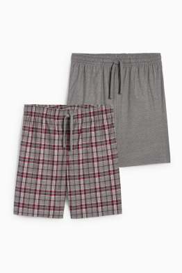 Paquet de 2 - pantalons curts de pijama