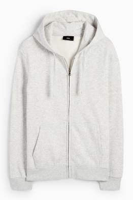 Sweat zippé à capuche