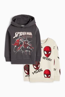 Multipack 2er - Spider-Man - Hoodie und Sweatshirt