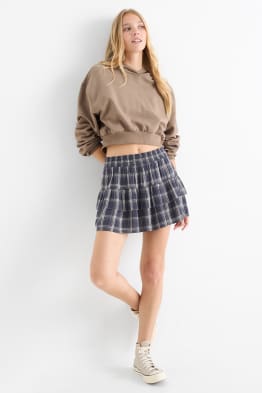 Miniskirt - check