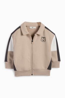 Tiger - zip-through sweatshirt