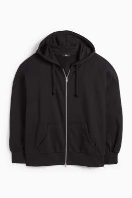 Sweat zippé à capuche
