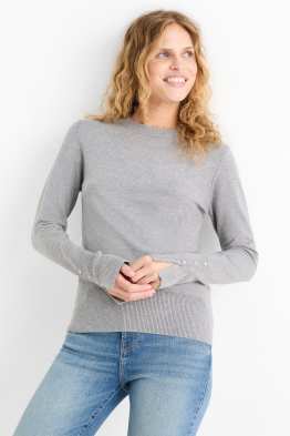 Feinstrick-Pullover