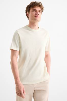 T-shirt - regular fit - textured