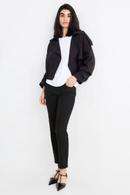 Stoffhose - High Waist - Slim Fit