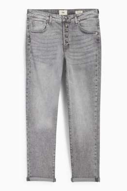 Boyfriend Jeans - mid waist