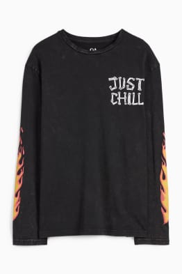 Vlammen - longsleeve