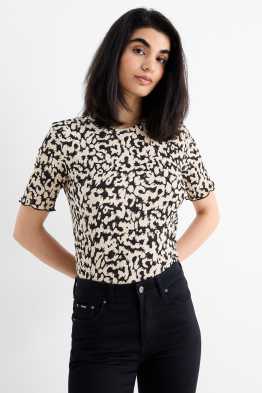 T-Shirt - Regular Fit - Leo-Print