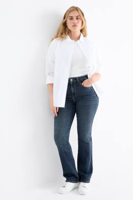 Jeans bootcut - vita alta