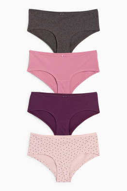 Multipack of 4 - bikinis