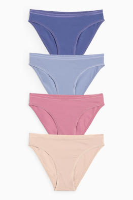 Multipack of 4 - knickers