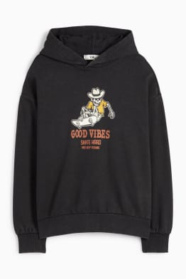 Skater-Skelett - Hoodie